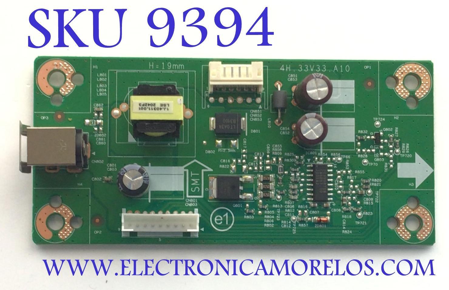 FUENTE PARA MONITOR ASUS / NUMERO DE PARTE 5E49P33002 / 4H.33V33.A10 / MODELO VG279Q